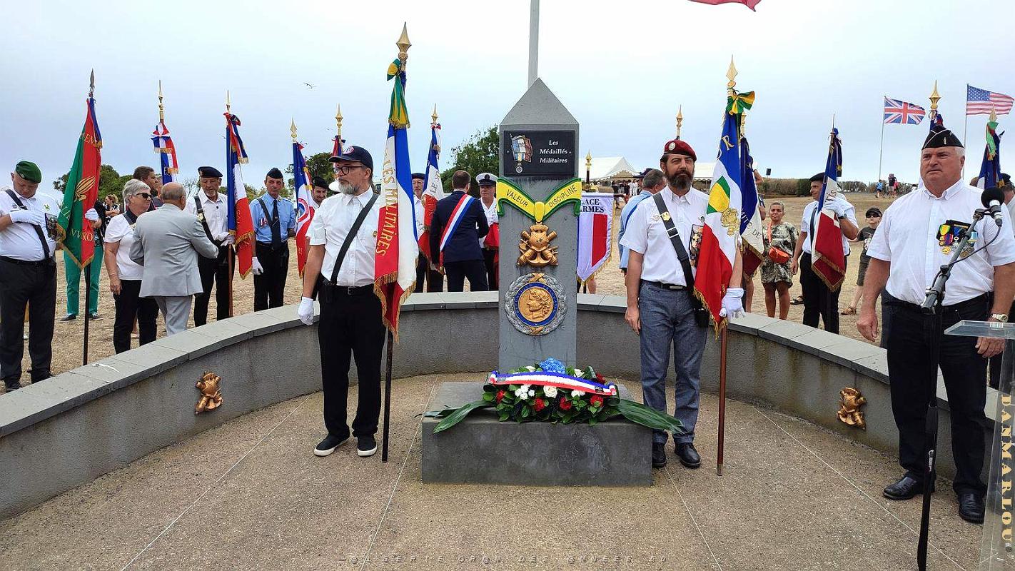 1 Cap Agde - 15 Aout 2023 -  Stele Medailles Militaires - Anniversaire 60 ans (42).jpg